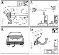 Фаркоп 7620-A Oris на Geely Monjaro (KXII) 2022- без выреза в бампере. Тип шара: A. Нагрузки: 1500/75 кг, масса фаркопа 21,50 кг (без электрики в комплекте) от магазина ФаркопРос